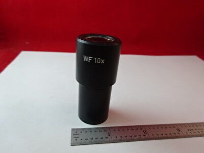 EYEPIECE 10 WF OPTICAL MICROSCOPE PART OPTICS AS IS #Q3-A-50