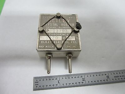 VINTAGE WWII BLILEY VP5 QUARTZ CRYSTAL FREQUENCY CONTROL HAM RADIO BIN#L7-30