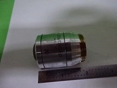 MICROSCOPE PART REICHERT POLYVAR OBJECTIVE DIC IK FLUOR 20X OPTICS AS IS #AI-21