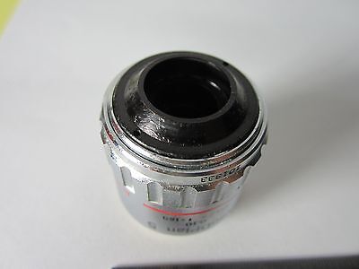 MICROSCOPE PART OBJECTIVE OLYMPUS JAPAN NEOPLAN 5X INFINITY OPTICS BIN#C8-23