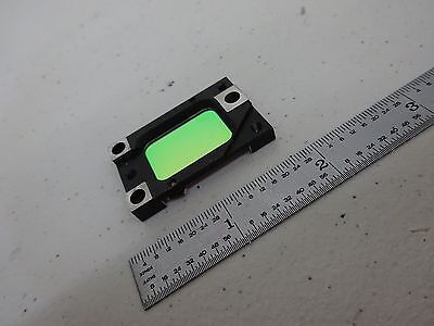 OPTICAL MOUNTED DICHROIC MIRROR LASER OPTICS AS IS BIN#M4-94