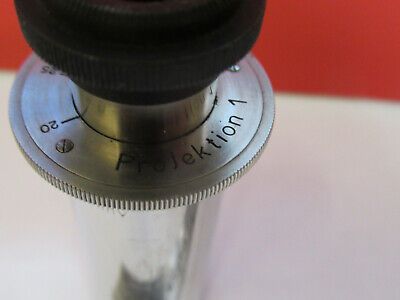 ANTIQUE CARL ZEISS GERMANY EYEPIECE PROJECTION1 MICROSCOPE AS PICTURED &8Z-A-142