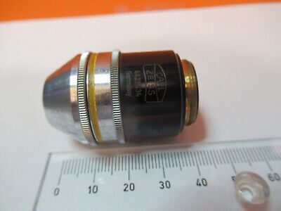 CARL ZEISS GERMANY OBJECTIVE POL 10X /160 MICROSCOPE PART AS PICTURED &3K-A-36