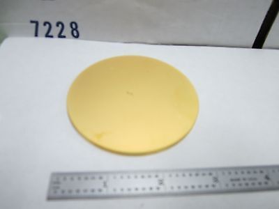 OPTICAL FOR PARTS  GOLD PLATED DISC BOTH SIDES AS IS LASER OPTICS BIN#Q9-04