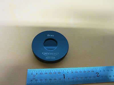 MICROSCOPE FILTER GRAU optical REICHERT AUSTRIA OPTICS BIN#C3-23