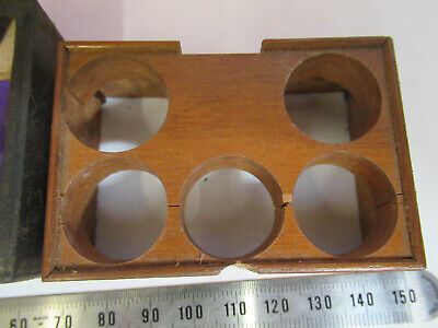 ANTIQUE 1860's SEIBERT EMPTY OBJ CONTAINER MICROSCOPE PART AS PICTURED &F1-A-36