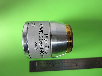 MICROSCOPE OBJECTIVE NOMARSKI LWD 20X FLUOR INFINITY DIC IK EPI OPTICS BN#A9-23