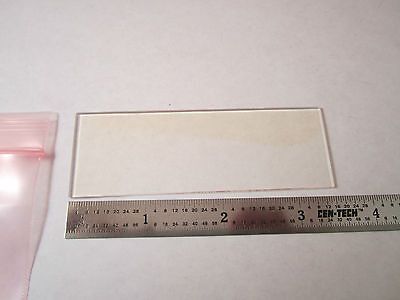 OPTICAL COATED GLASS SUBSTRATE LASER OPTICS BIN#17-17