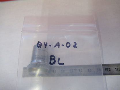 BAUSCH LOMB 10X OBJECTIVE DIVISIBLE OPTICS MICROSCOPE PART AS PICTURED &Q4-A-02