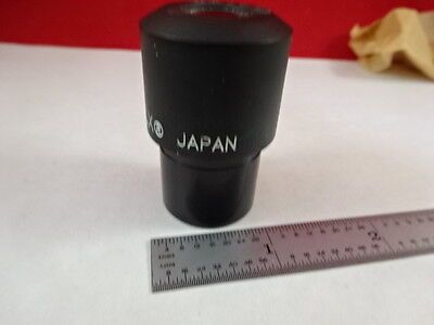 MICROSCOPE PART EYEPIECE OCULAR MONOLUX JAPAN WF 10X OPTICS AS IS BIN#P1-C-18