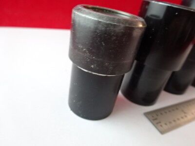 for parts LOT EYEPIECES OPTICAL AO BL MICROSCOPE PART OPTICS AS IS #54-A-11