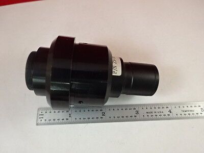 MICROSCOPE PART 25-70-02 CAMERA ADAPTER PHOTO EYEPIECE OPTICS AS IS #D3-A-15