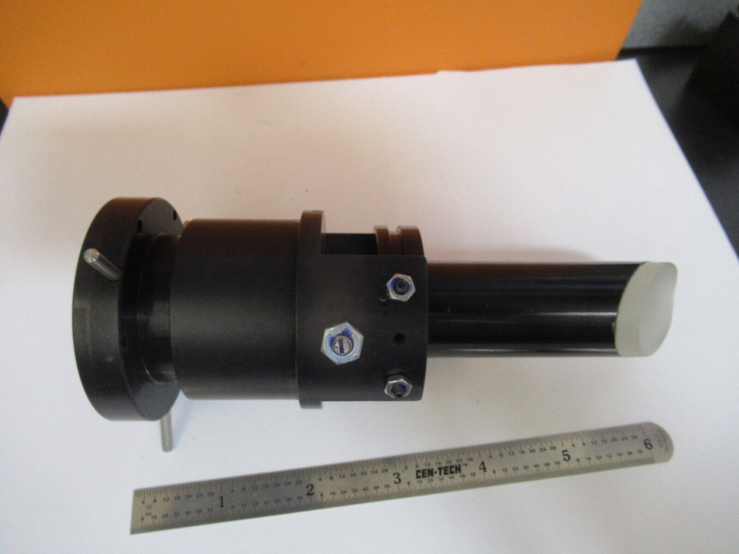 OLYMPUS JAPAN 90DEG MIRROR ASSEMBLY OPTICS MICROSCOPE PART AS PICTURED &A5-A-54