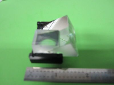 OPTICAL MICROSCOPE PART PRISM NIKON JAPAN OPTICS BIN #4V xv iii