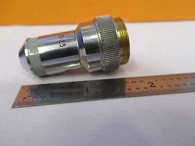 VICKERS ENGLAND OBJECTIVE 10X LENS OPTICS MICROSCOPE PART AS PICTURED &50-A-27