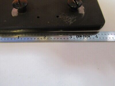 ANTIQUE SPENCER BUFFALO STAGE TABLE MICROSCOPE PART AS PICTURED &FT-1-A-60