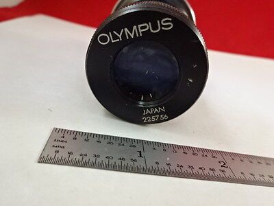 OLYMPUS JAPAN RARE EYEPIECE OCULAR 225756 MICROSCOPE OPTICS AS PICTURED &Z8-09