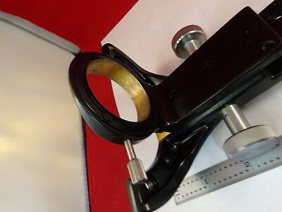 MICROSCOPE PART WILD HEERBRUGG SWISS M20 BRASS CONDENSER HOLDER AS IS #51-A-13