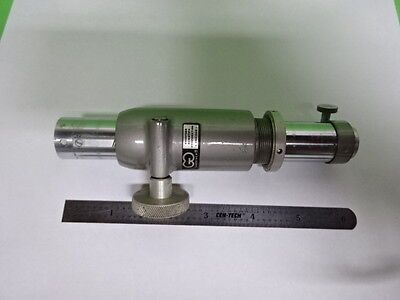 MICROSCOPE PART GAERTNER TUBUS + OBJECTIVE 80 mm OPTICS AS IS B#F5-B-01