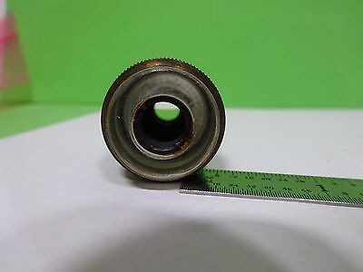 MICROSCOPE PART OBJECTIVE BAUSCH LOMB 40X OPTICS AS IS BIN#Y5-51