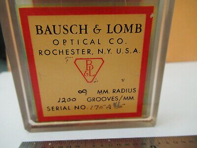 FOR PARTS BAUSCH LOMB OPTICAL GRATING MONOCHROMATOR OPTICS AS PICTURED F4-A-24