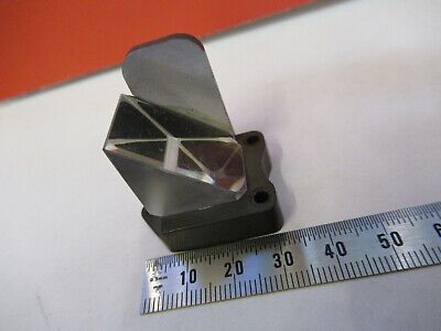 OPTICAL GLASS PRISM MICROSCOPE PART OPTICS AS PICTURED #82-A-18