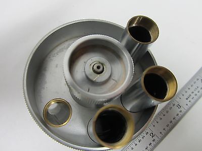 MICROSCOPE PART ZEISS GERMANY  EPIPLAN NOSEPIECE AS IS BIN#Q6-19