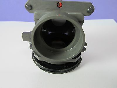 MICROSCOPE OPTICAL LEITZ WETZLAR GERMANY ILLUMINATOR MIRROR OPTICS BIN#35-18