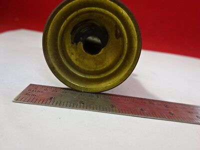 FOR PARTS ANTIQUE BRASS PORTABLE SEEDS MICROSCOPE VINTAGE PART AS IS &92-26