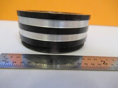 UNKNOWN MAKER 2X STEREO OBJECTIVE MICROSCOPE PART OPTICS AS PICTURED &85-B-77