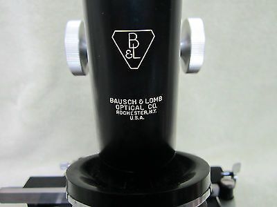 VINTAGE OPTICAL BAUSCH LOMB MICROSCOPE COLLECTABLE OK OPTICS AS IS BIN#OFC iii