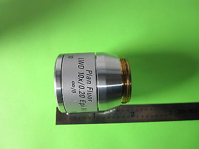 MICROSCOPE OBJECTIVE NOMARSKI LWD 10X FLUOR INFINITY DIC IK EPI OPTICS BN#A9-25