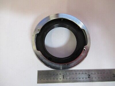 WILD HEERBRUGG SWISS CAMERA ADAPTER MICROSCOPE PART AS PICTURED &Q1-A-53