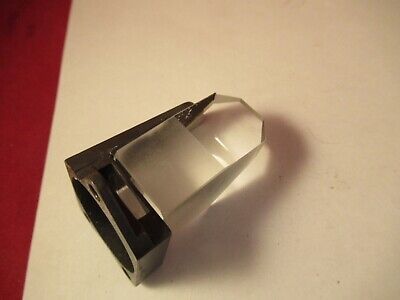 VICKERS ENGLAND MOUNTED GLASS PRISM optics MICROSCOPE PART AS PICTURED &FT-6-08