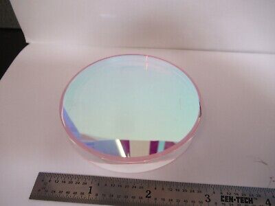 OPTICAL FLAT COATED 532nm FUSED SILICA 1/10 WAVE ZYGO OPTICS AS PICTURED Q6-A-90