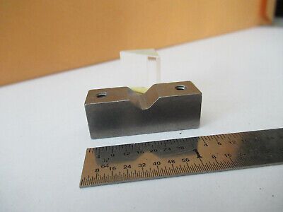 OPTICAL GLASS MOUNTED SMALL PRISM PRO LASER OPTICS AS PICTURED &F2-A-229