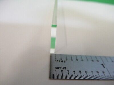 OPTICAL BK7 GLASS BAR LIGHT GUIDE LASER OPTICS AS PICTURED &58-B-15