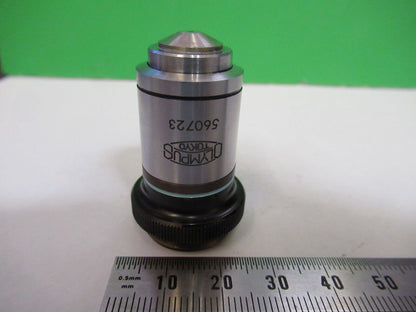 OLYMPUS JAPAN 100X HI OBJECTIVE LENS MICROSCOPE PART AS PIC &R2-B-04