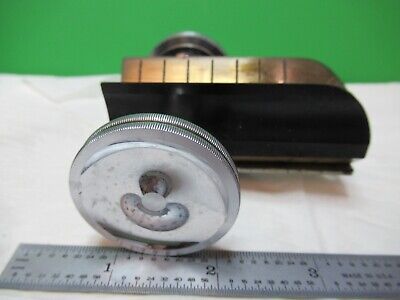 VINTAGE SPENCER STAGE MICROMETER KNOBS MICROSCOPE PART AS PICTURED #17-A-46