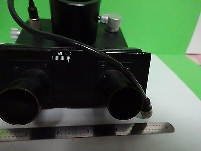 MICROSCOPE PART LEITZ GERMANY HEAD 512737 ORTHOLUX II OPTICS AS IS BIN#Y1-05