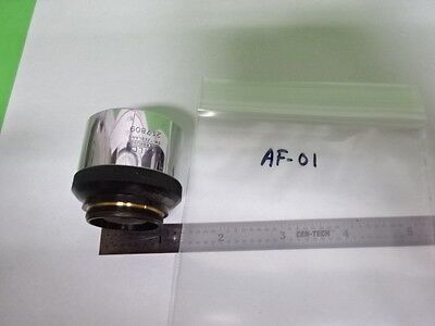 MICROSCOPE PART WILD HEERBRUGG SWISS EPI OBJECTIVE 40X OPTICS M20 AS IS #AF-01