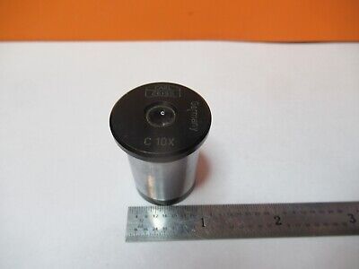 CARL ZEISS GERMANY C 10X EYEPIECE MICROSCOPE PART OPTICS AS PICTURED &85-B-121