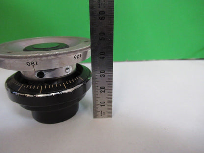 ANTIQUE SPENCER POL POLARIZER LENS ASSEMBLY OPTICS MICROSCOPE PART  F8-B-21