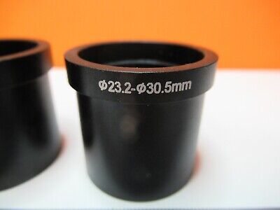 AMSCOPE EYEPIECE ADAPTERS CONVERTER OPTICS MICROSCOPE PART AS PICTURED &17-B-60