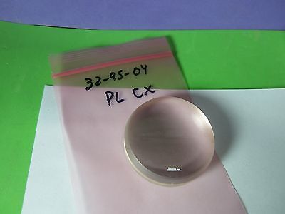 OPTICAL PLANO CONVEX LENS MIL SPEC LASER OPTICS BIN #32-95-04