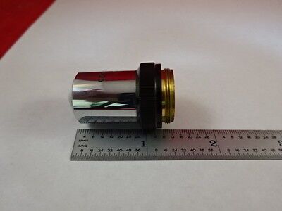 MICROSCOPE PART WILD SWISS OBJECTIVE 10X OPTICS AS IS B#C5-H-22