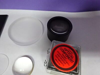 LOT OPTICS LENSES FILTERS COATED LENS OPTICAL SET OPTICS AS PICTURED &AB-51