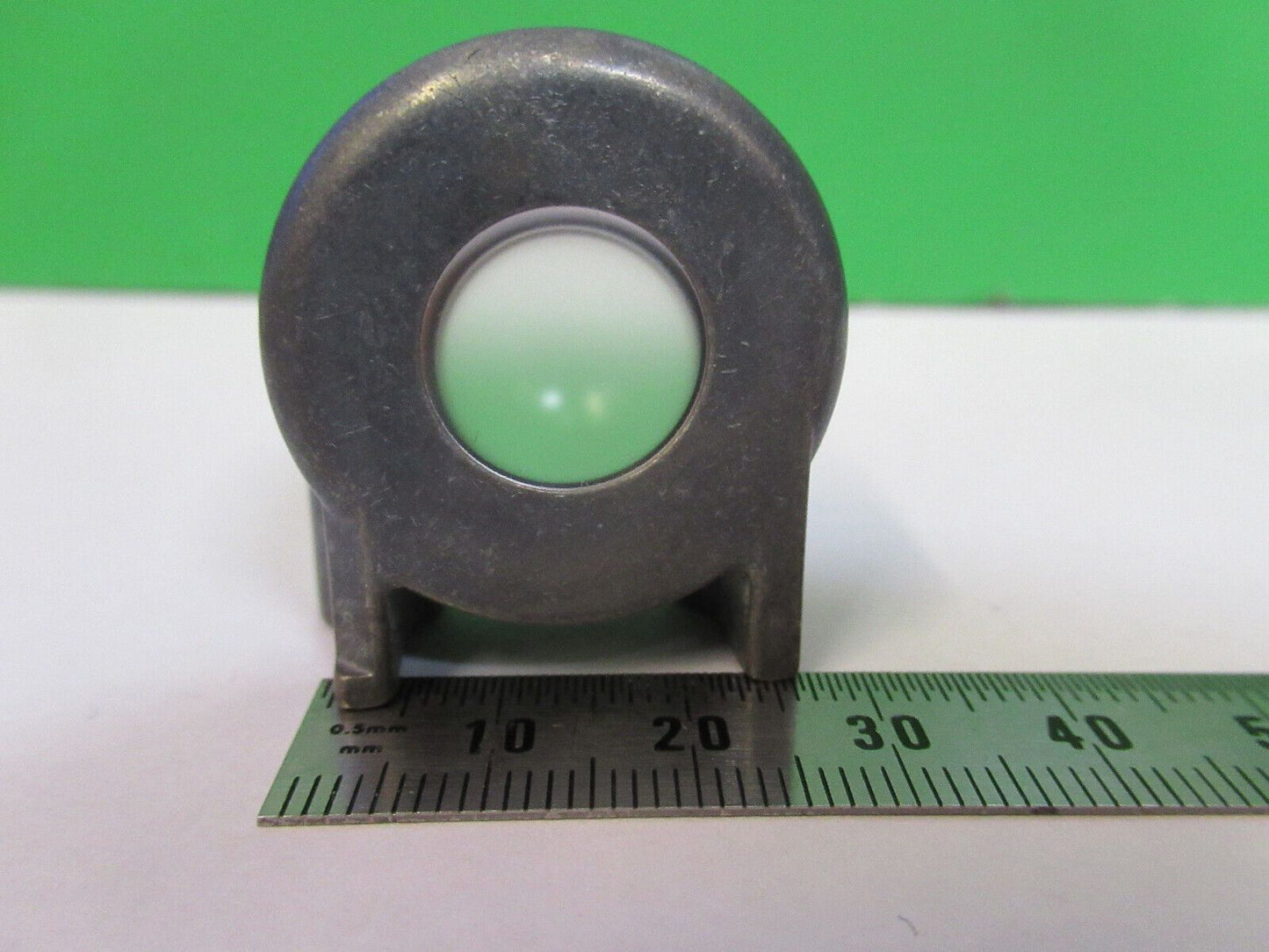 OPTICAL MOUNTED DIFFUSER GLASS LENS LASER OPTICS AS PICTURED &W5-B-75