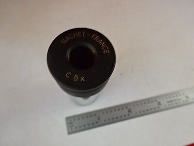 MIKROSKOPTEIL NACHET FRANCE OCULAR C 5X OPTICS AS IS B#U1-B-05