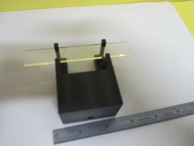 OPTICAL GLASS BAR LASER OPTICS from DNA SCANNER SEQUENCER AS IS U1-34